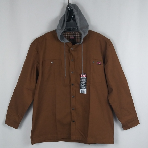 Wrangler Other - Wrangler work casual shirt jacket men's size 2XL